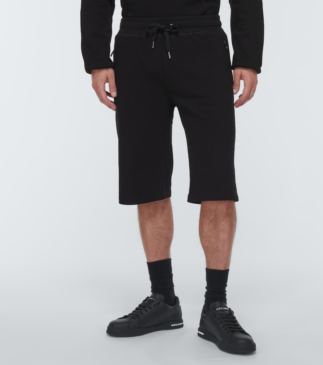 Shorts deportivos de algodón | Dolce&Gabbana