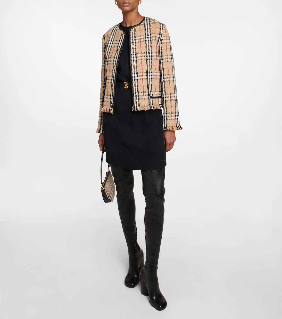Cotton and wool-blend jacket | Burberry