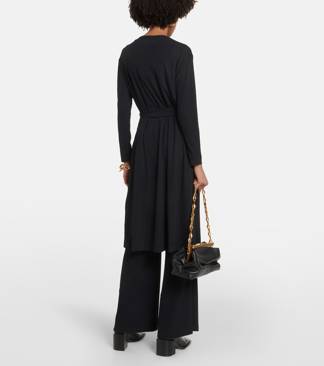 Leisure - Cardigan lungo Po in jersey | Max Mara