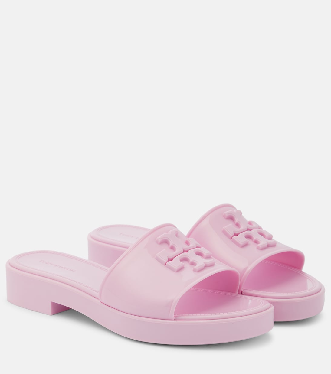 Eleanor Jelly Double T slides | Tory Burch