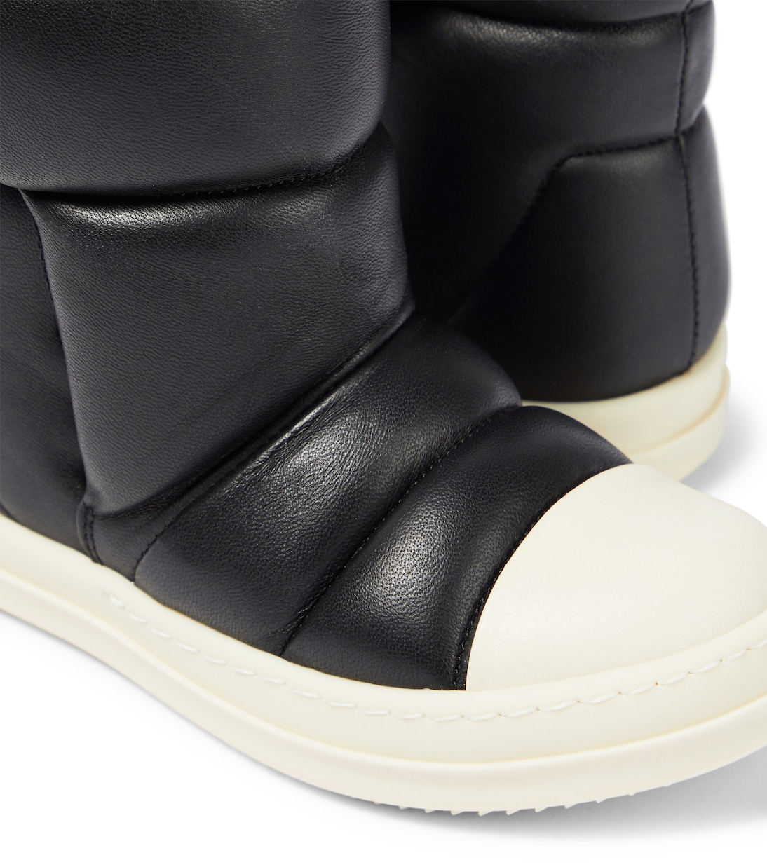 Bottes en cuir | Rick Owens Kids