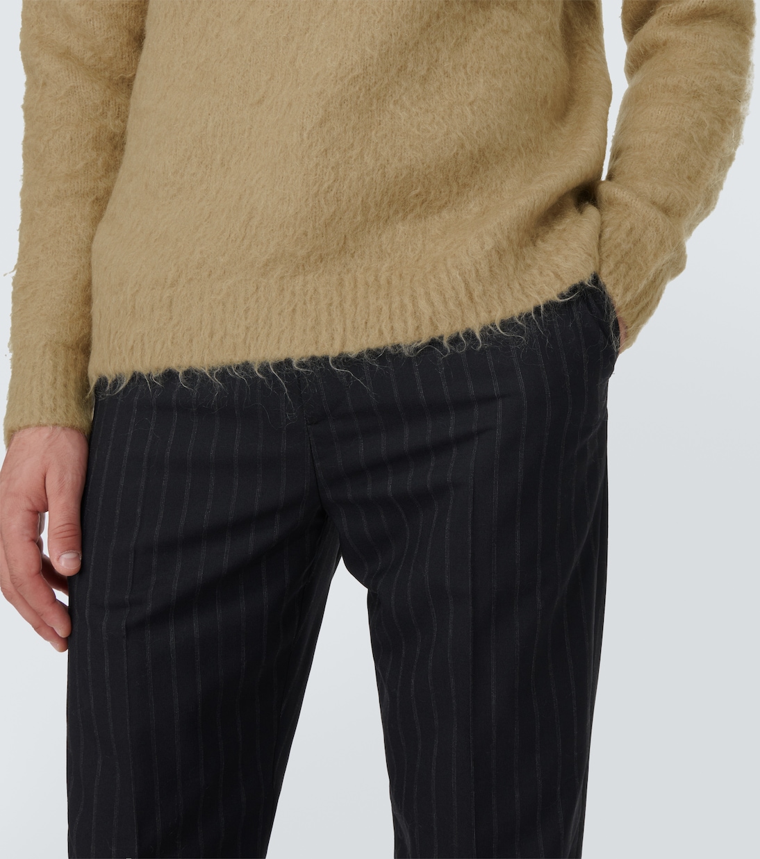 Wool and mohair-blend sweater | Acne Studios