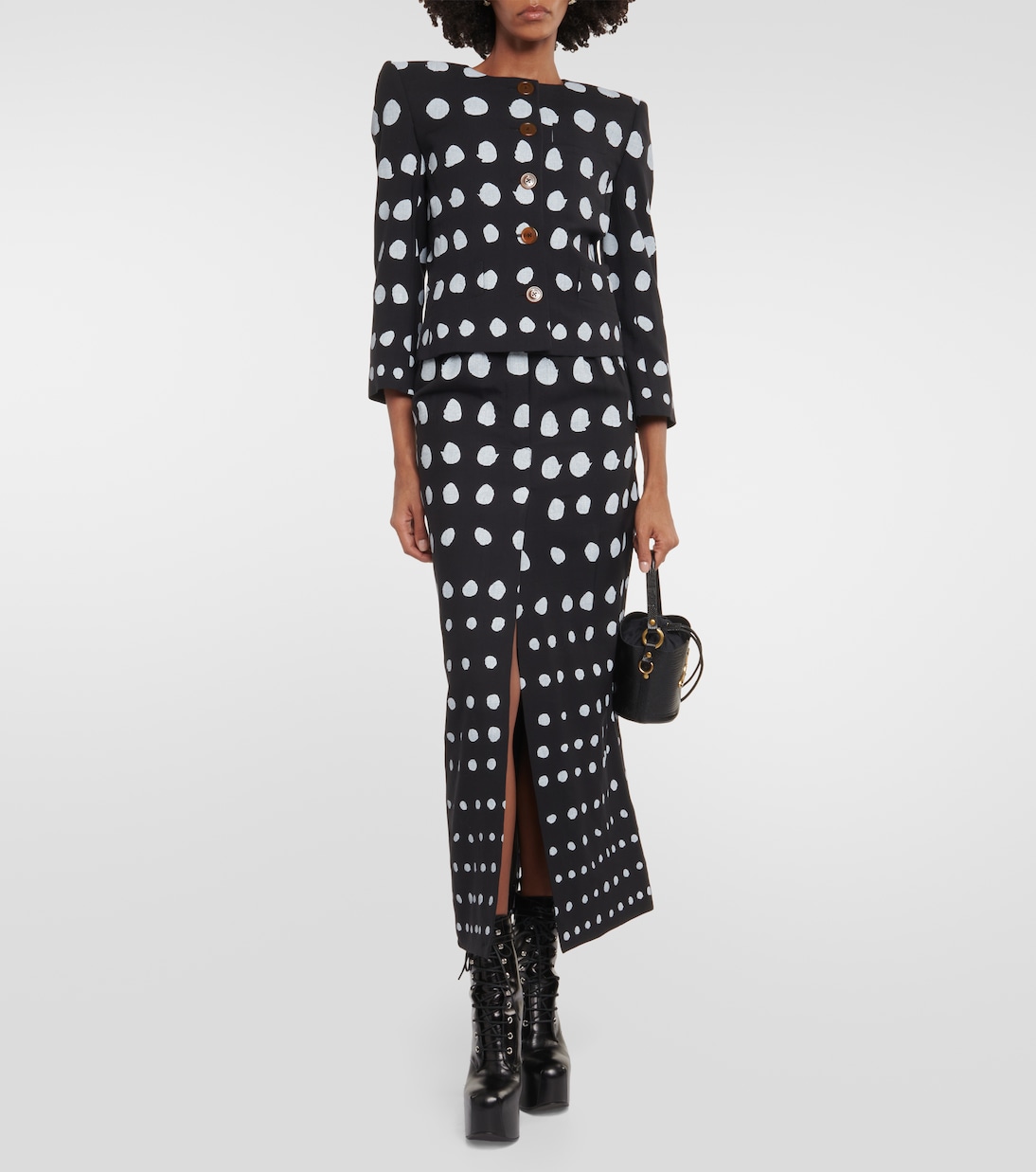 Gonna lunga in lana a pois | Vivienne Westwood