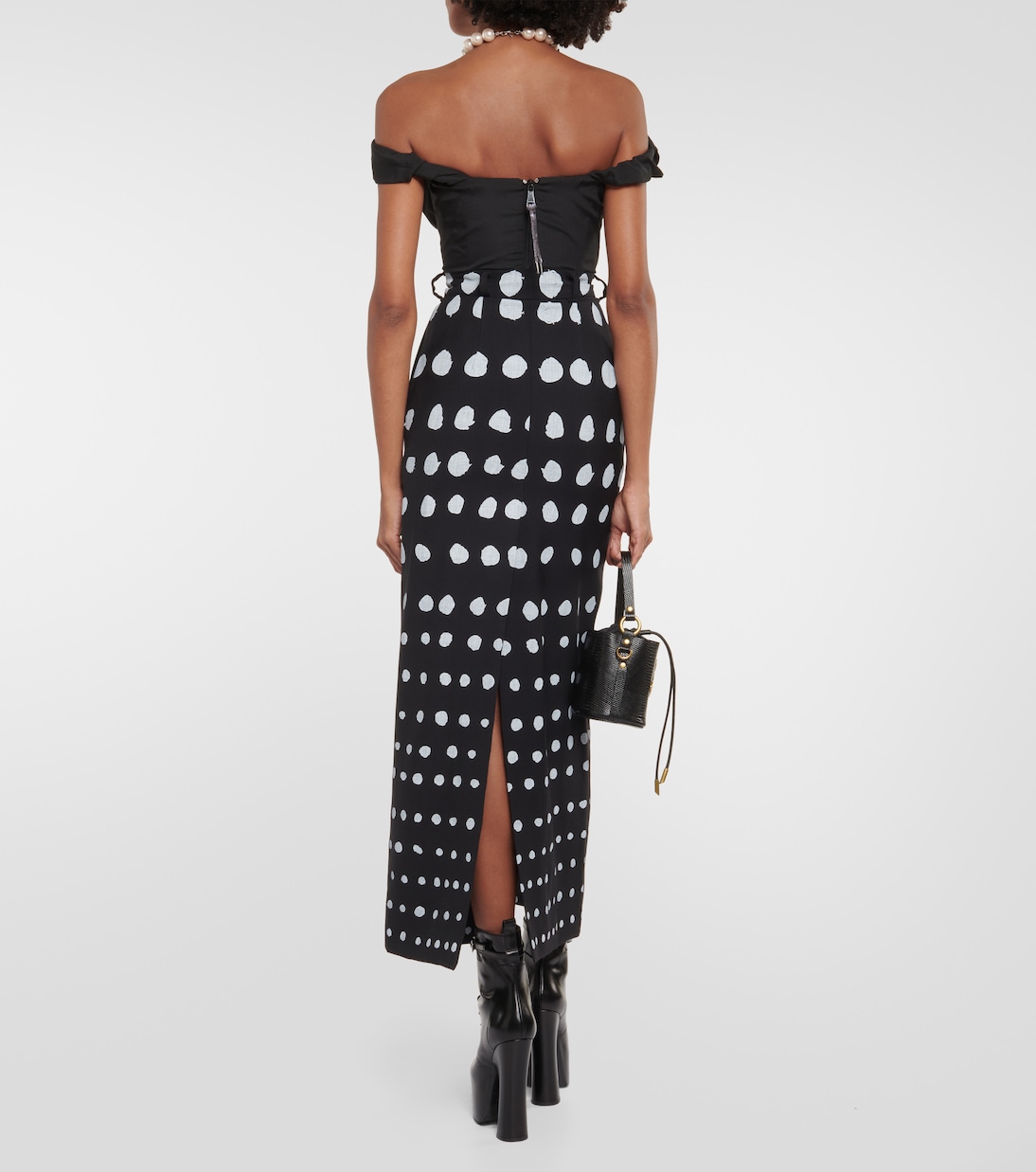 Gonna lunga in lana a pois | Vivienne Westwood