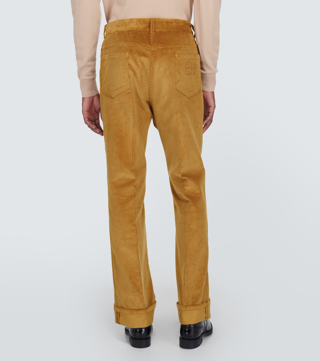 Weite Hose aus Cord | Miu Miu