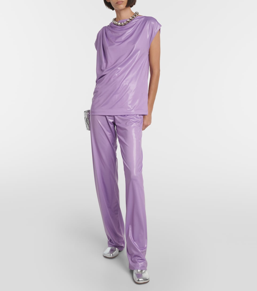 Pantaloni regular in jersey | Dries Van Noten