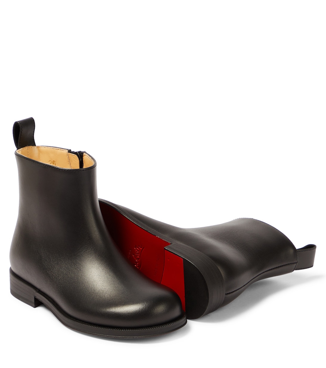 Bootynou leather ankle boots | Christian Louboutin Kids