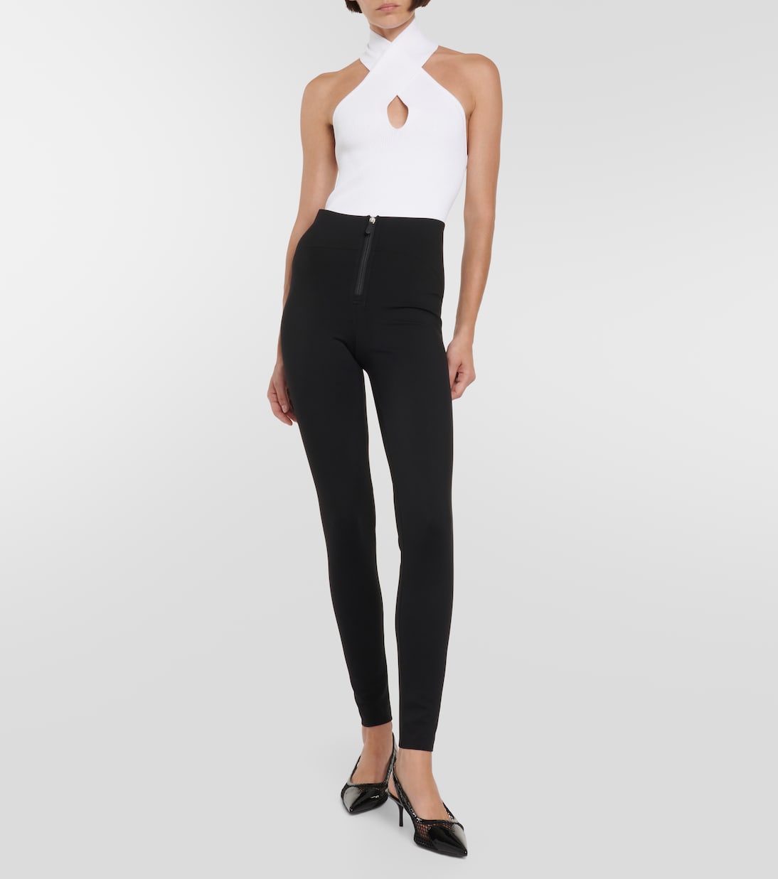 Leggings de Jersey Alaïa para Jóvenes con Estilo Moderno