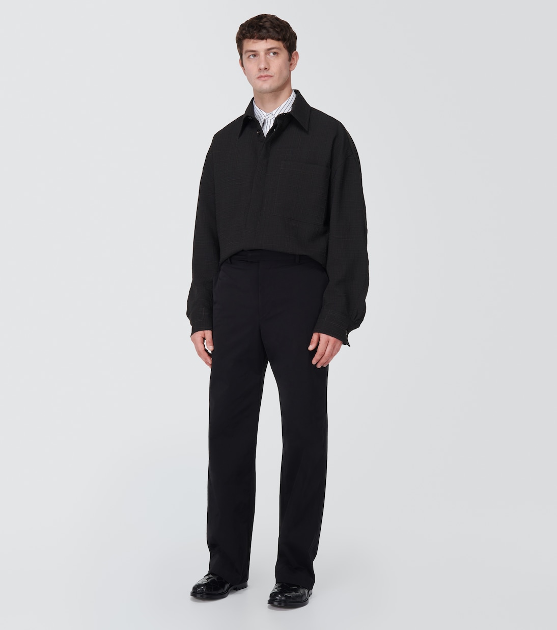 Stringate in pelle Intrecciato  | Bottega Veneta