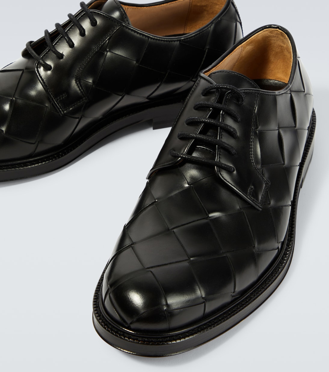 Stringate in pelle Intrecciato  | Bottega Veneta