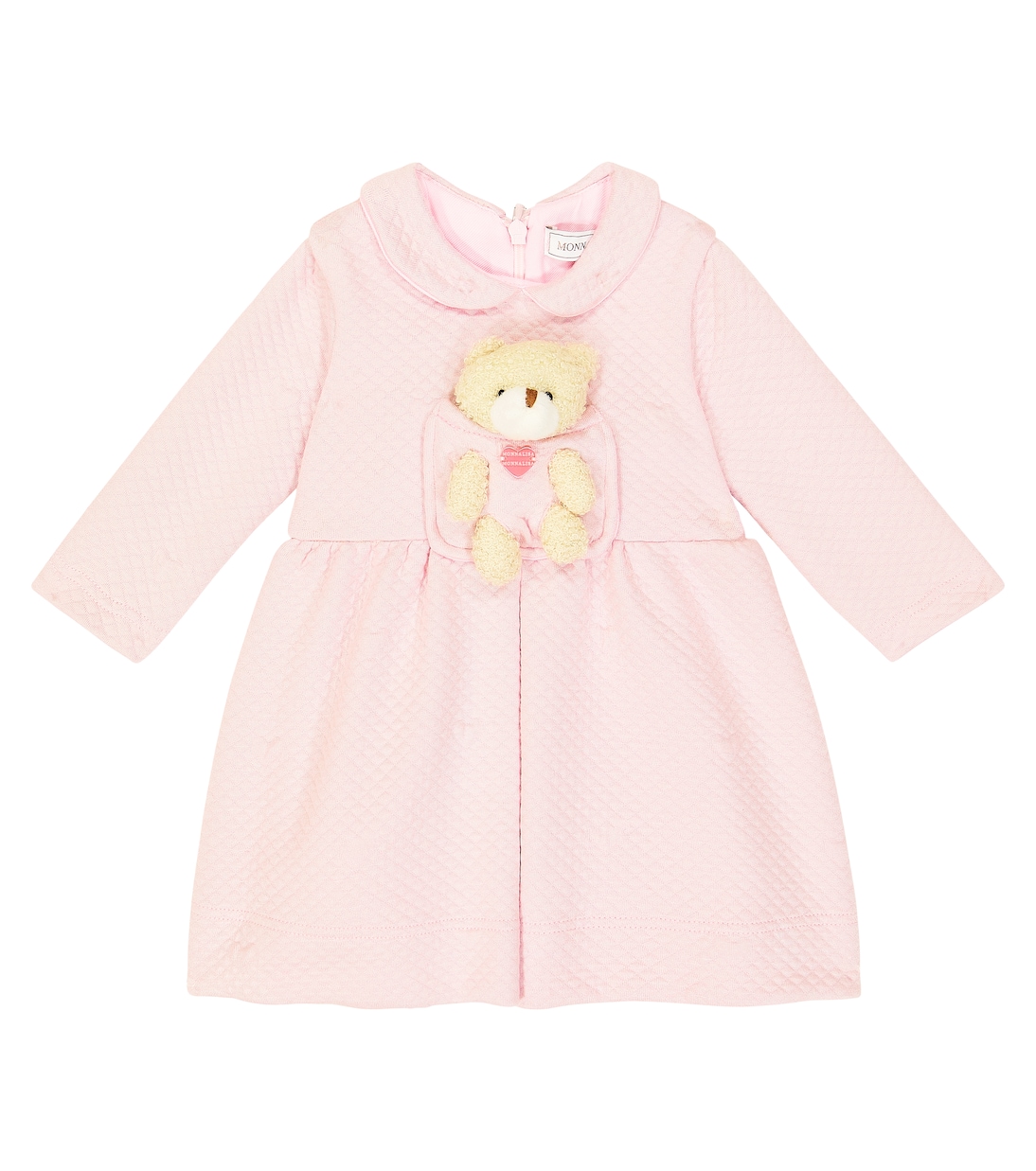 Baby jacquard dress | Monnalisa