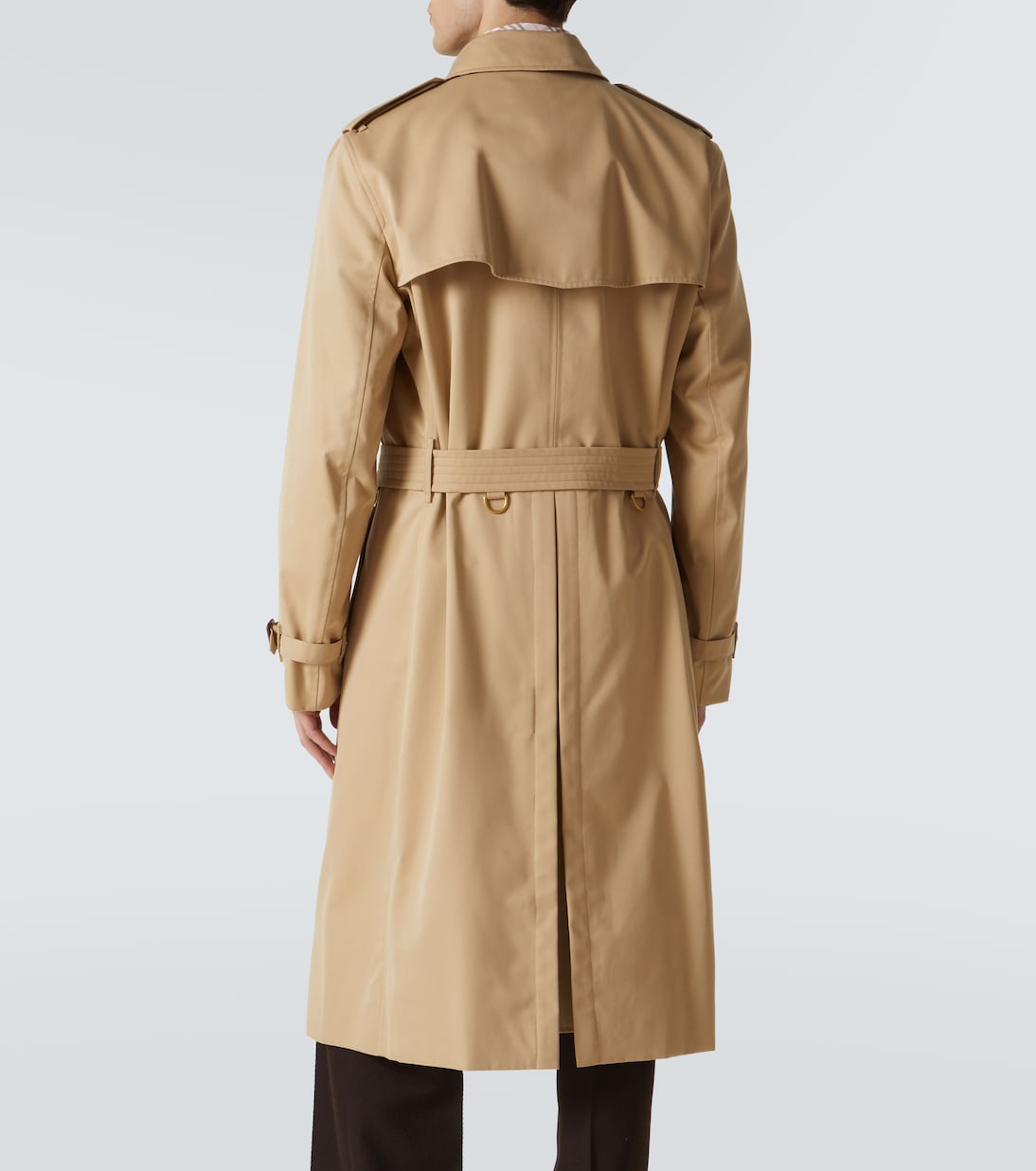 Trench in gabardine di cotone | Burberry