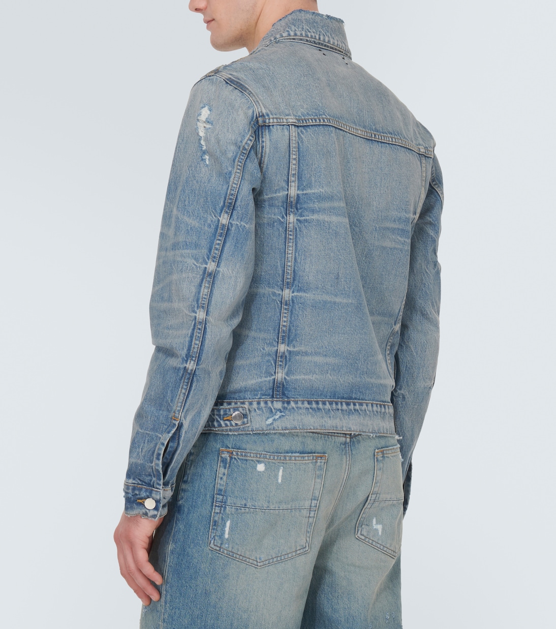 Distressed denim jacket | Amiri