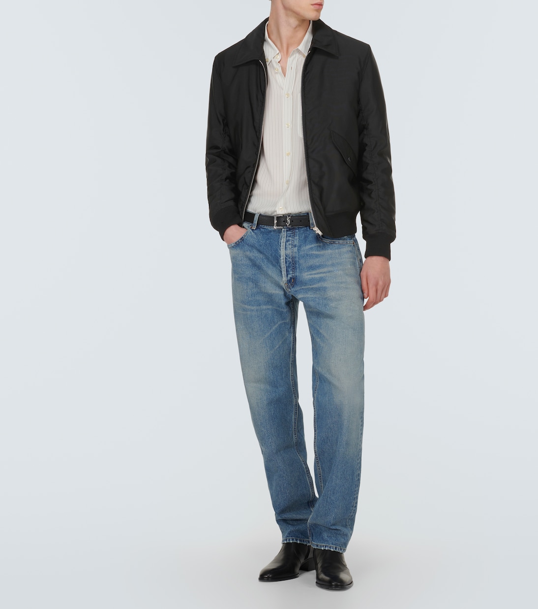 Bomberjacke aus Faille | Saint Laurent