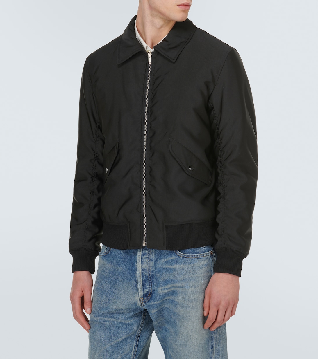 Bomberjacke aus Faille | Saint Laurent