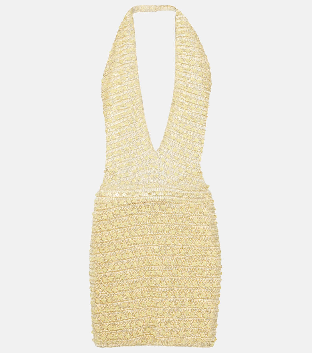 Sequined halterneck mini dress | Aya Muse
