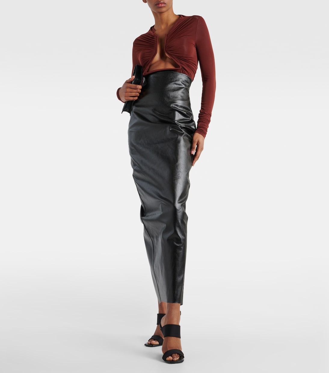 Maxirock aus einem Baumwollgemisch | Rick Owens