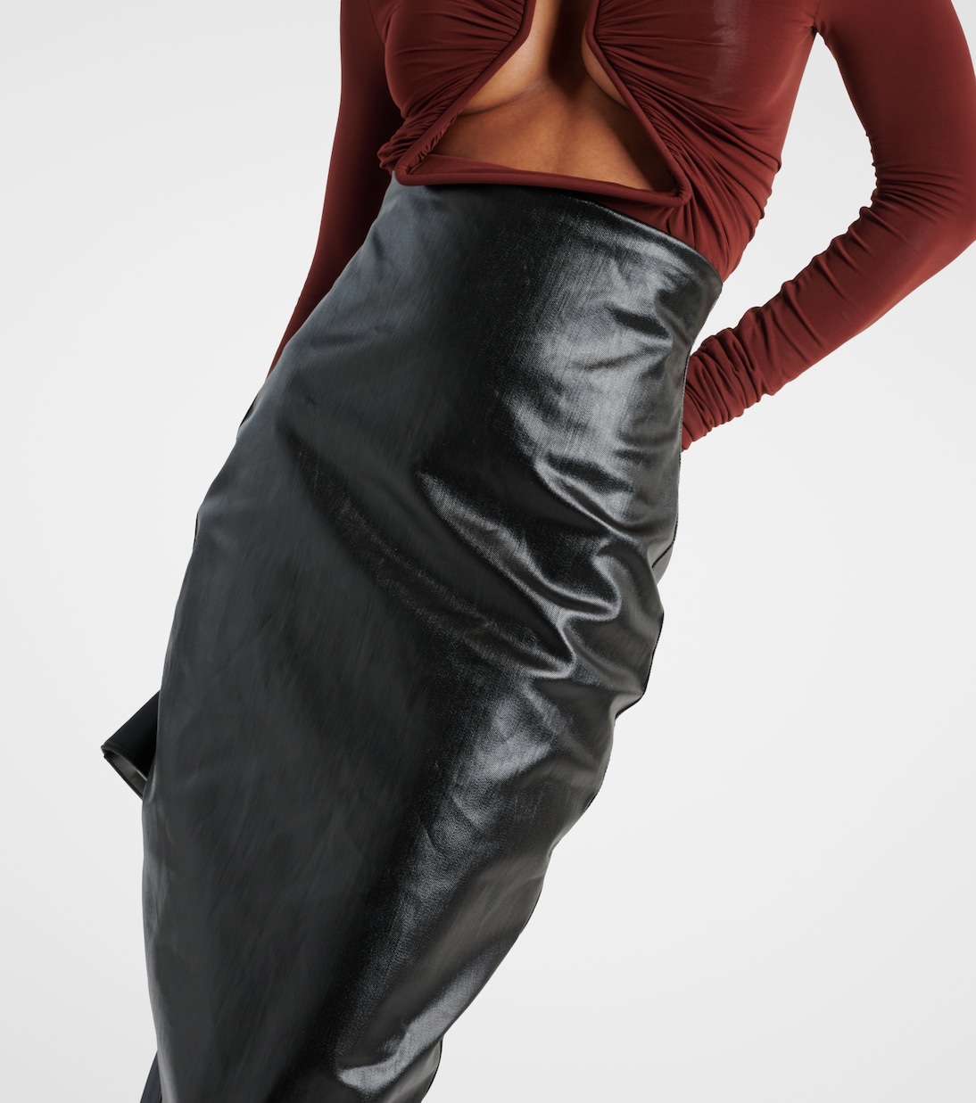 Maxirock aus einem Baumwollgemisch | Rick Owens