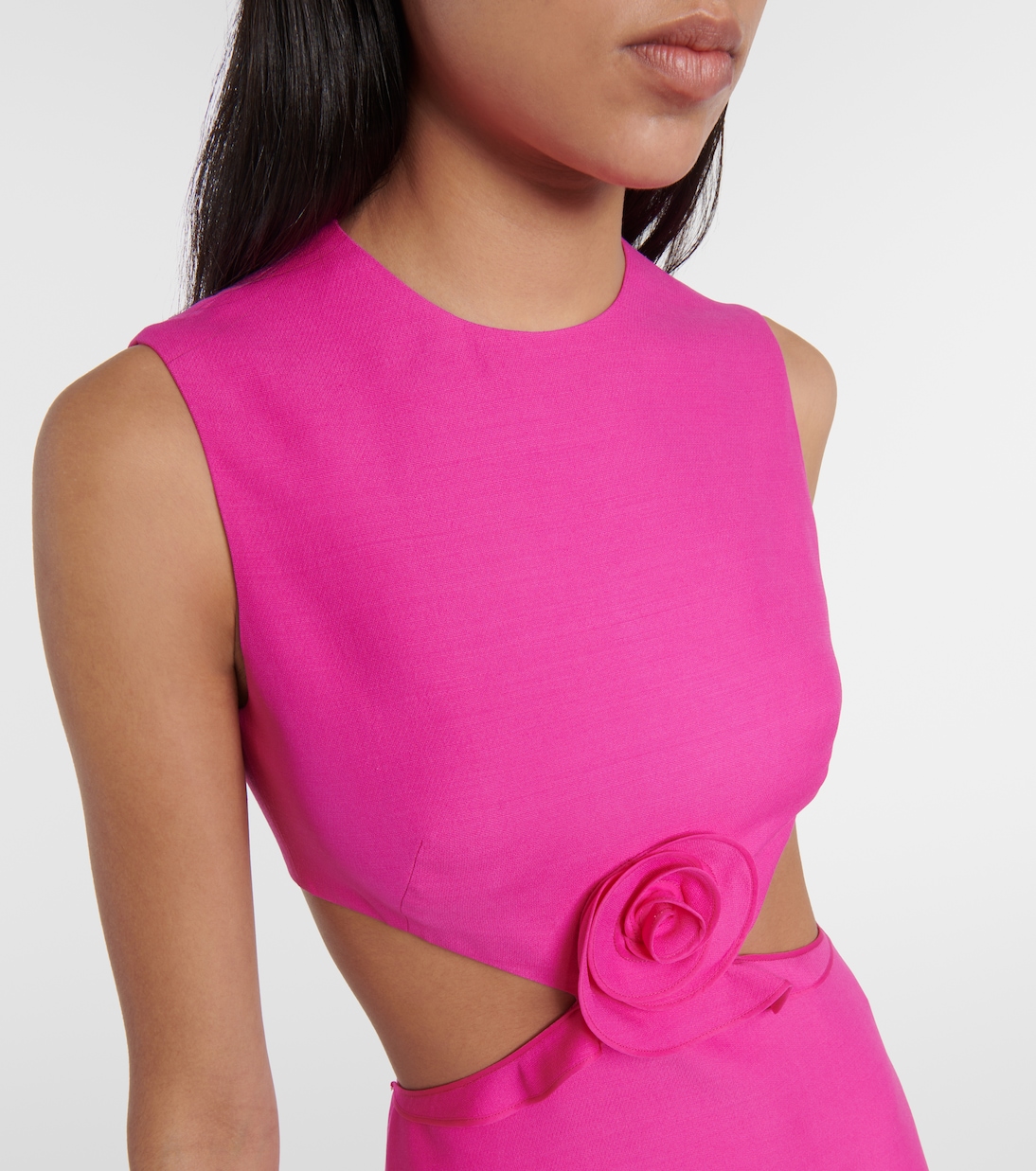 Crepe Couture cutout minidress | Valentino