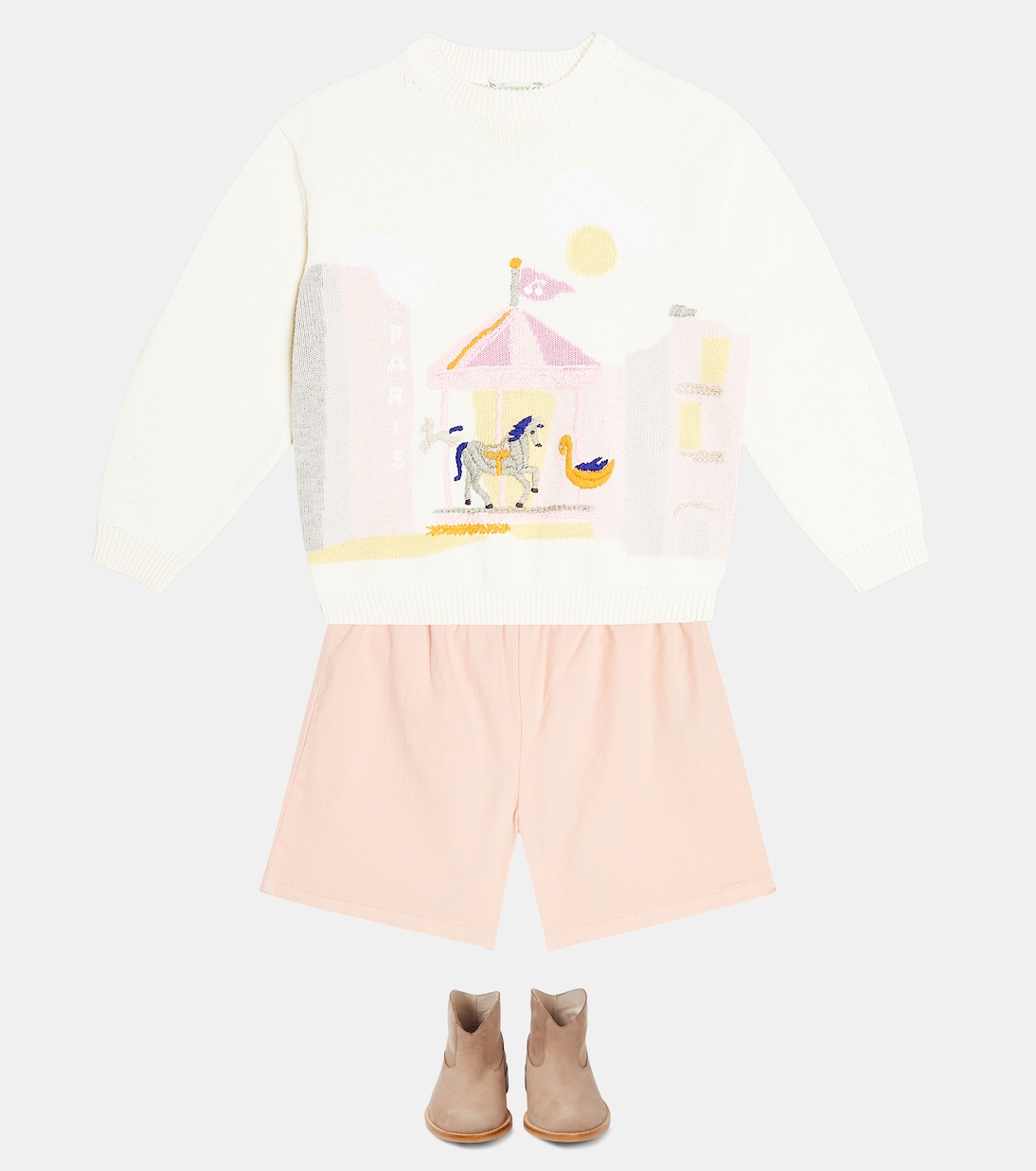 Pullover Anumati in cashmere e cotone | Bonpoint