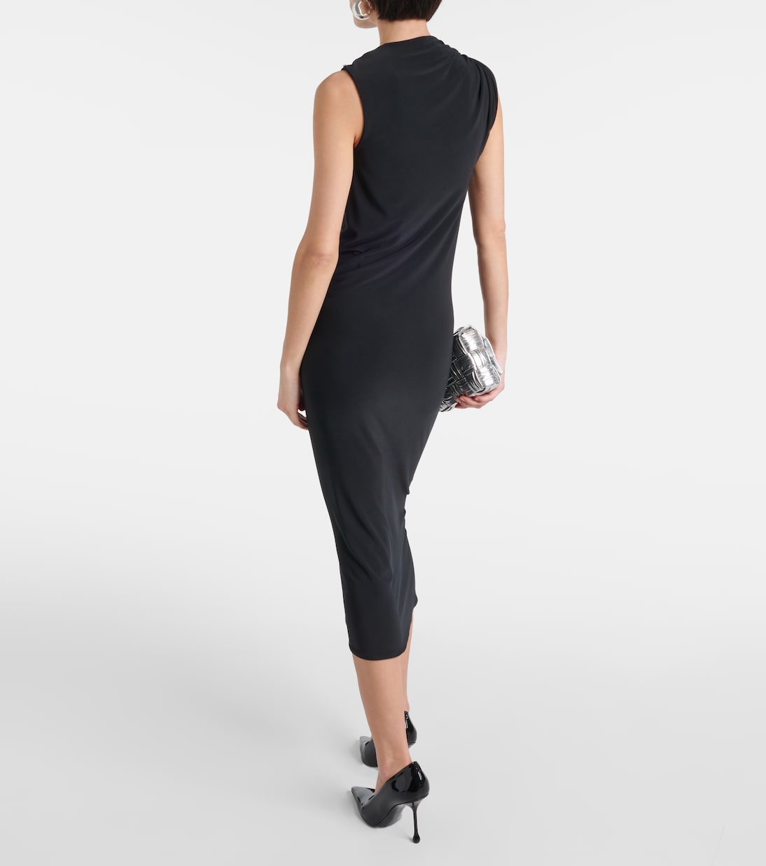 Abito midi asimmetrico Nuble in jersey | Sportmax