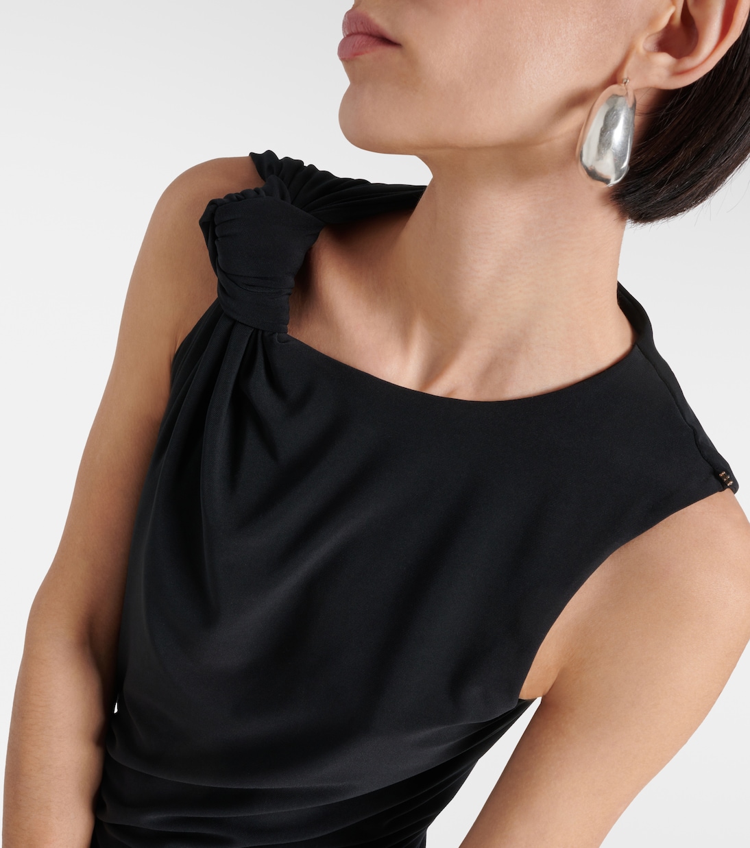 Abito midi asimmetrico Nuble in jersey | Sportmax