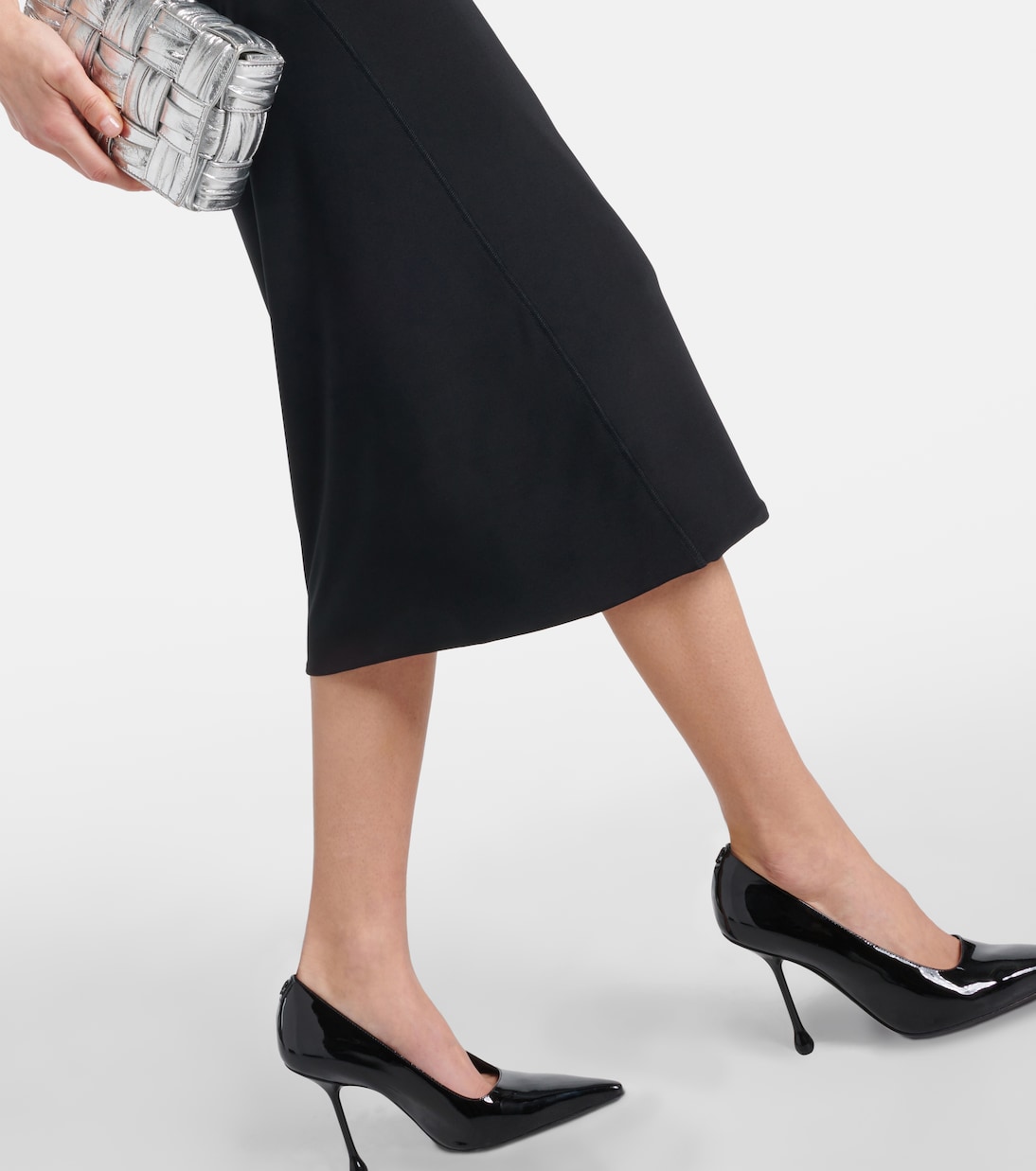 Abito midi asimmetrico Nuble in jersey | Sportmax