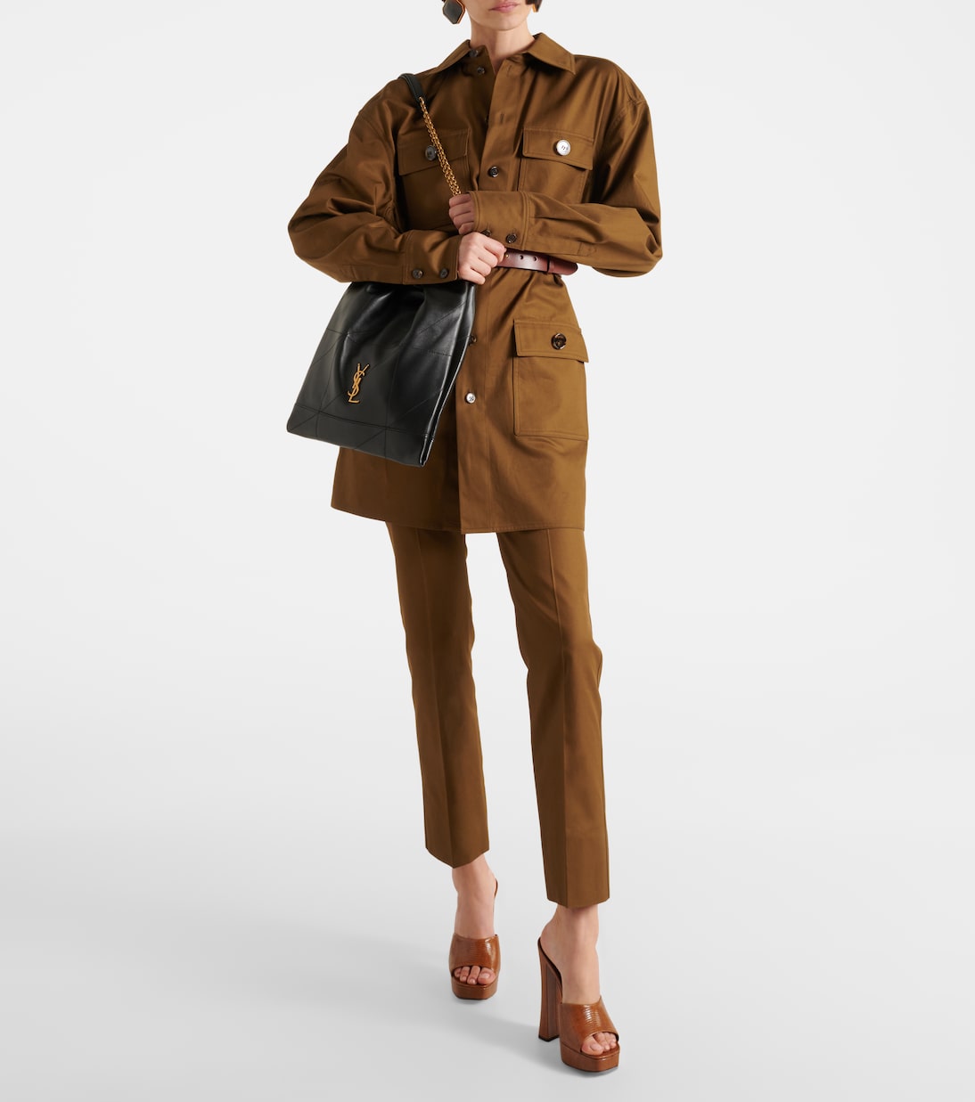 Sac Jamie Pochon en cuir | Saint Laurent