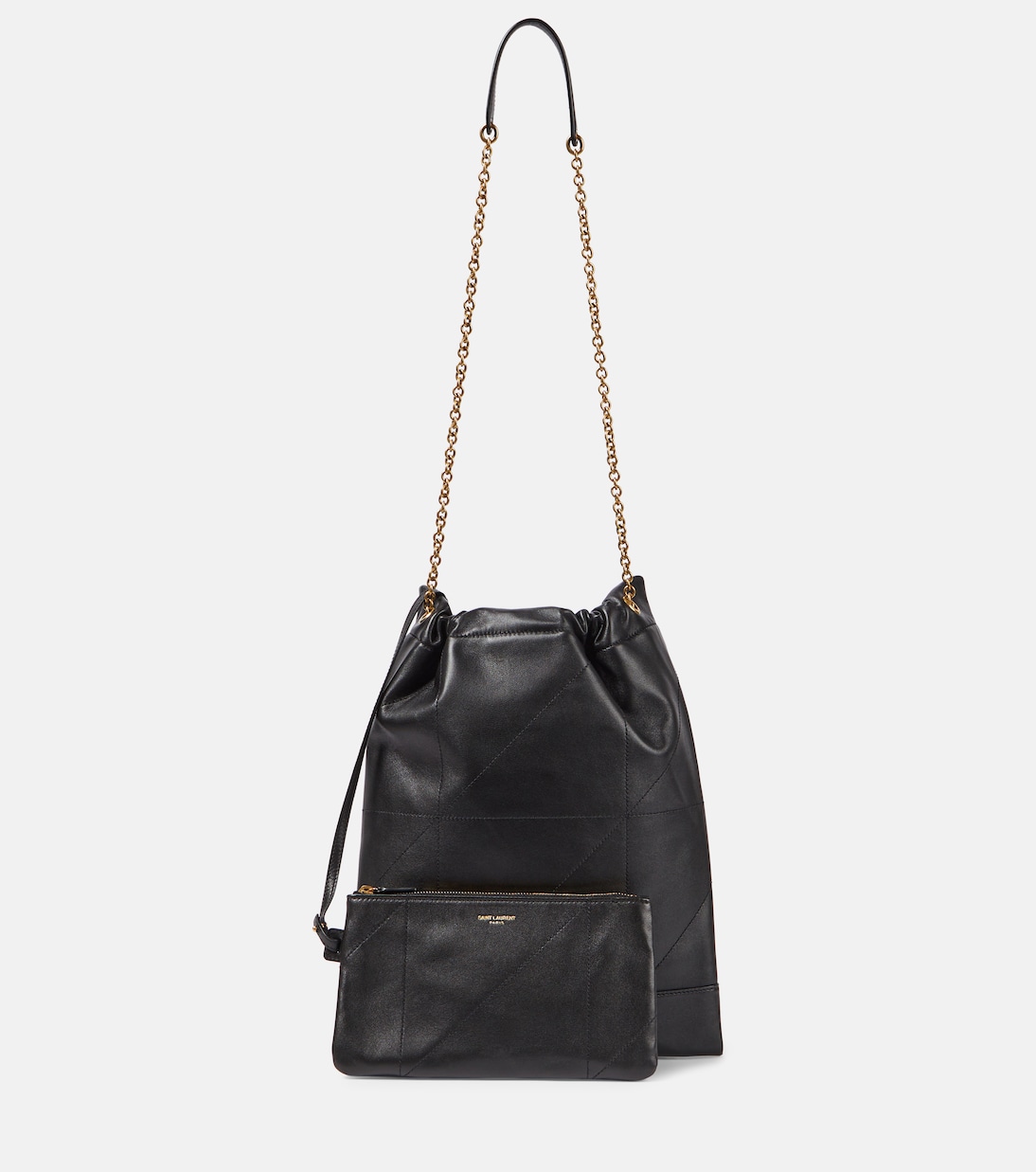 Sac Jamie Pochon en cuir | Saint Laurent