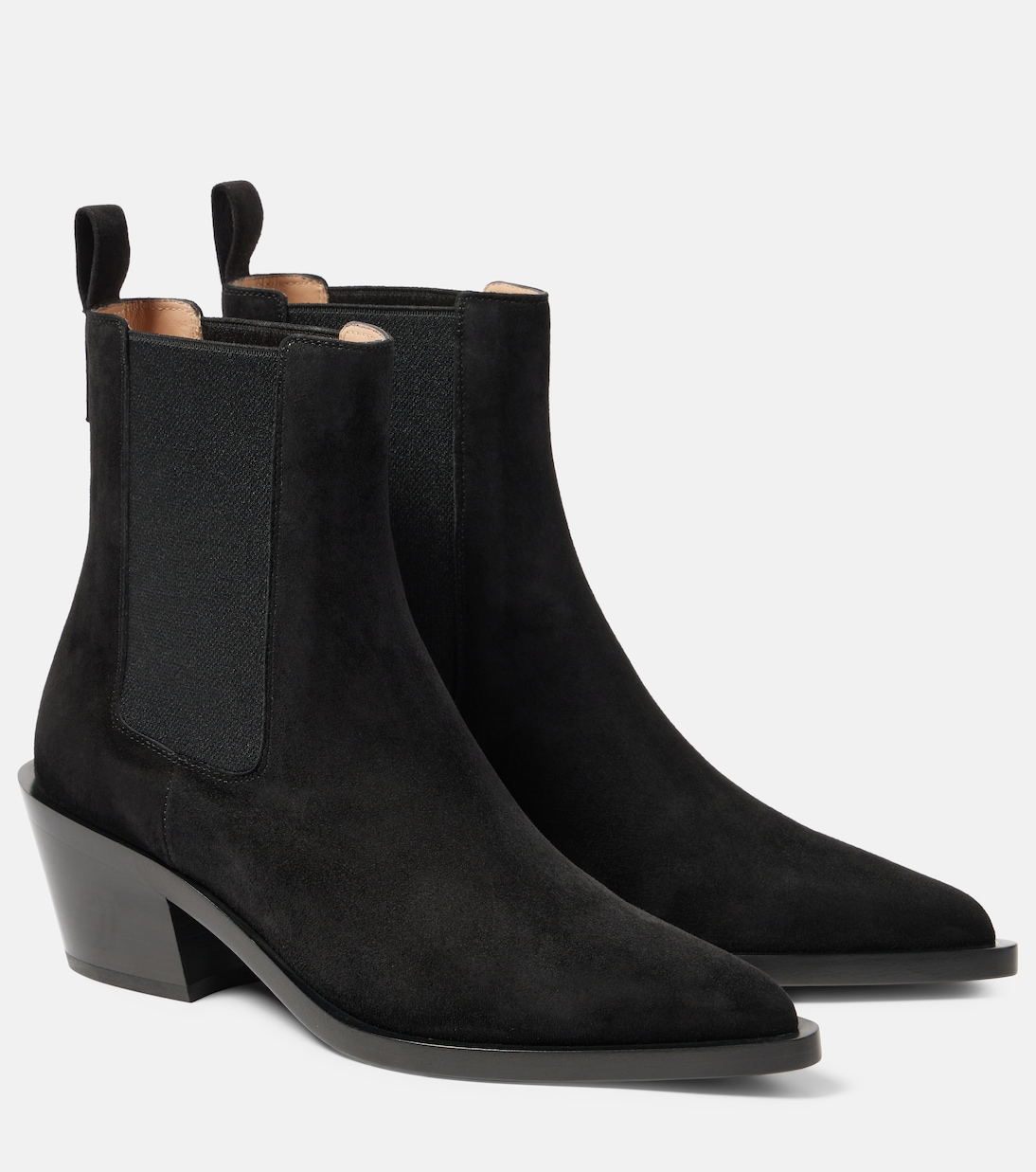 Ankle Boots Wylie aus Veloursleder | Gianvito Rossi