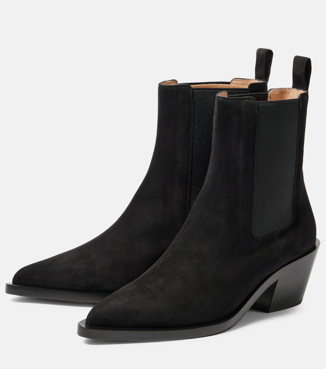 Ankle Boots Wylie aus Veloursleder | Gianvito Rossi