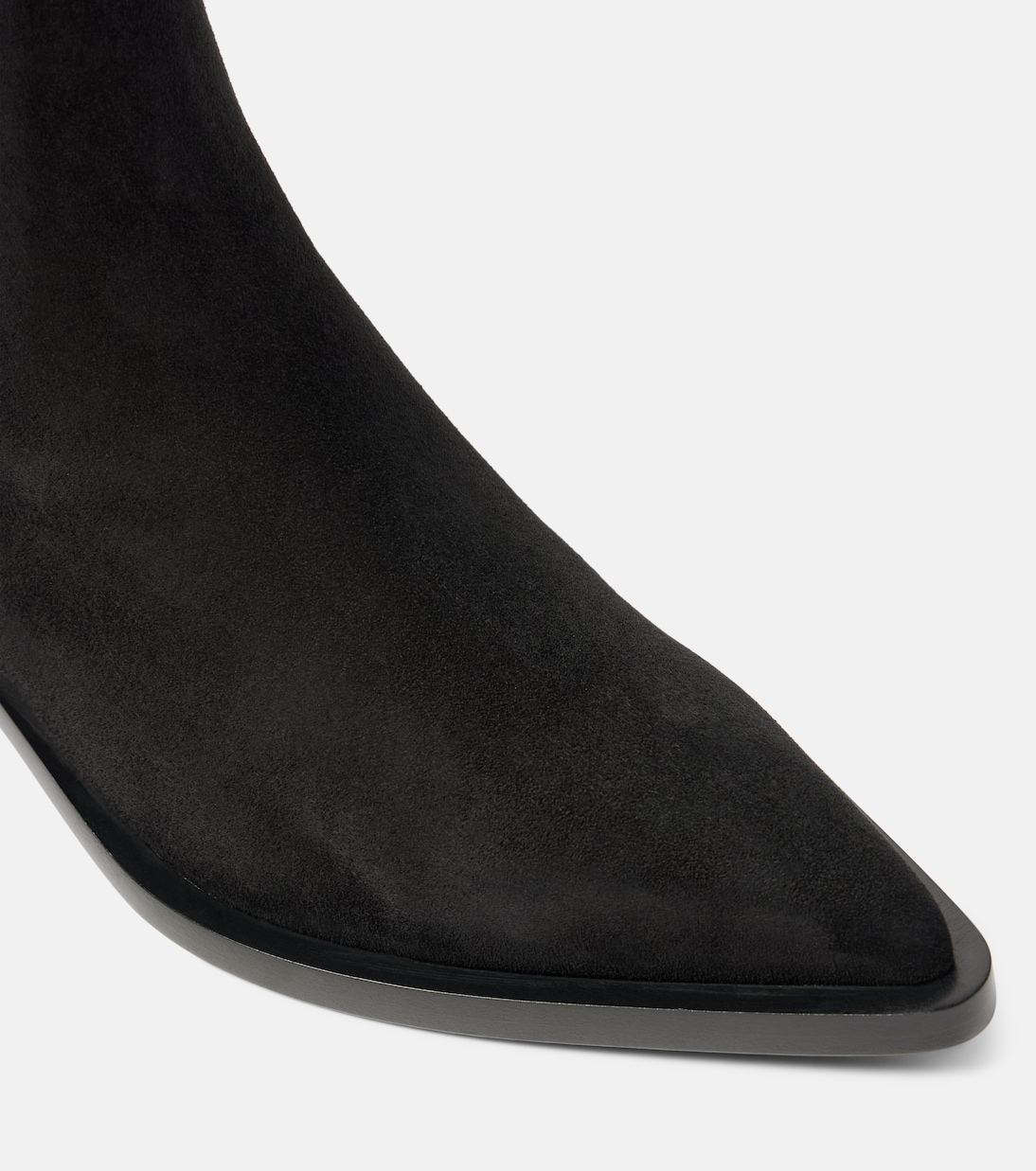 Ankle Boots Wylie aus Veloursleder | Gianvito Rossi