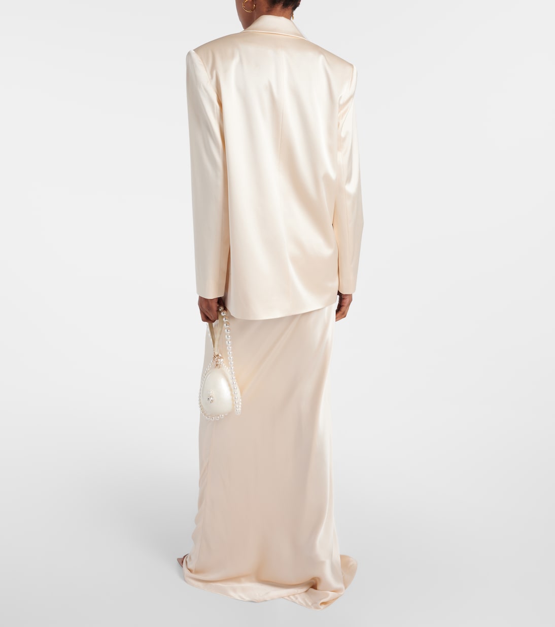 Blazer oversize in seta | The Sei