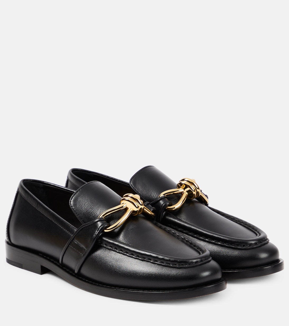 Astaire leather loafers | Bottega Veneta