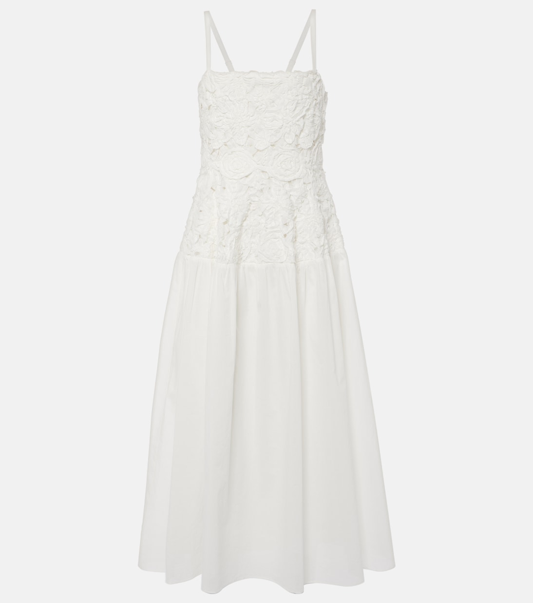 Robe midi Veronica en coton | Simkhai