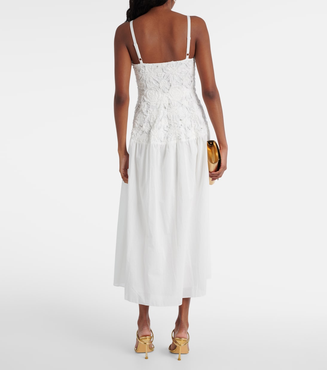 Robe midi Veronica en coton | Simkhai