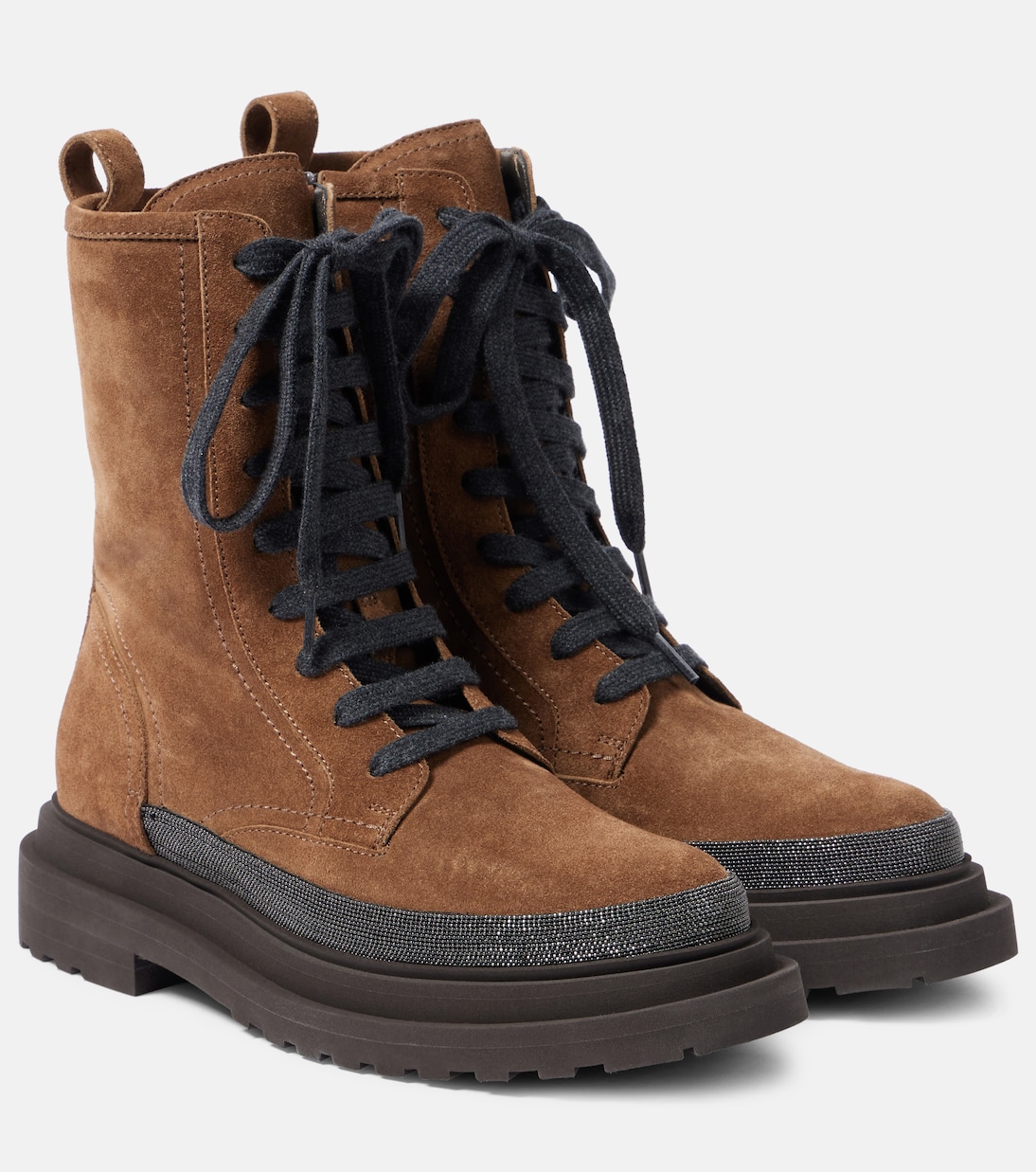 Bottines en daim | Brunello Cucinelli