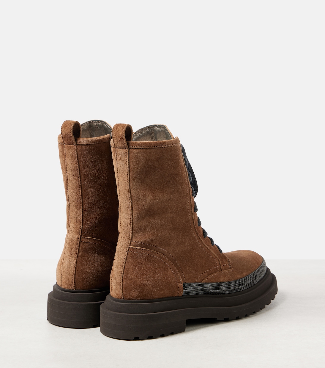 Bottines en daim | Brunello Cucinelli