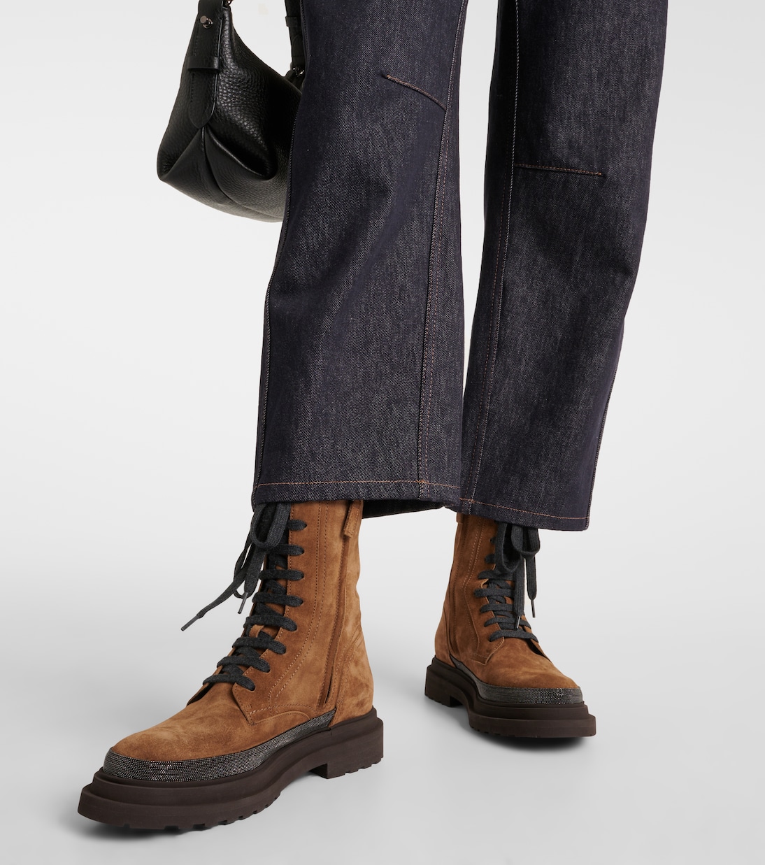 Bottines en daim | Brunello Cucinelli