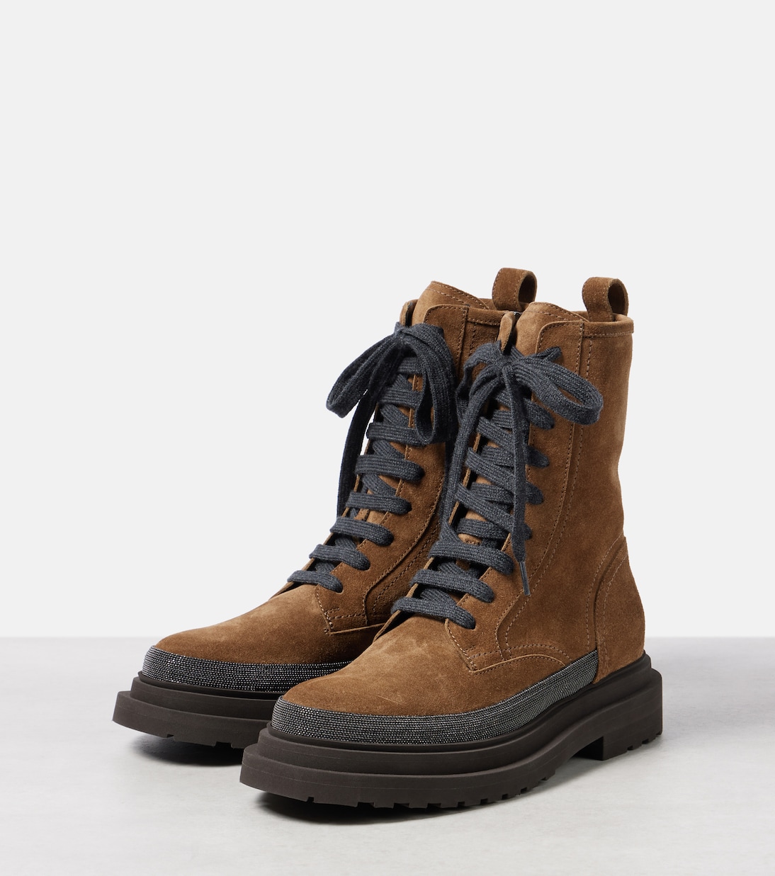 Bottines en daim | Brunello Cucinelli