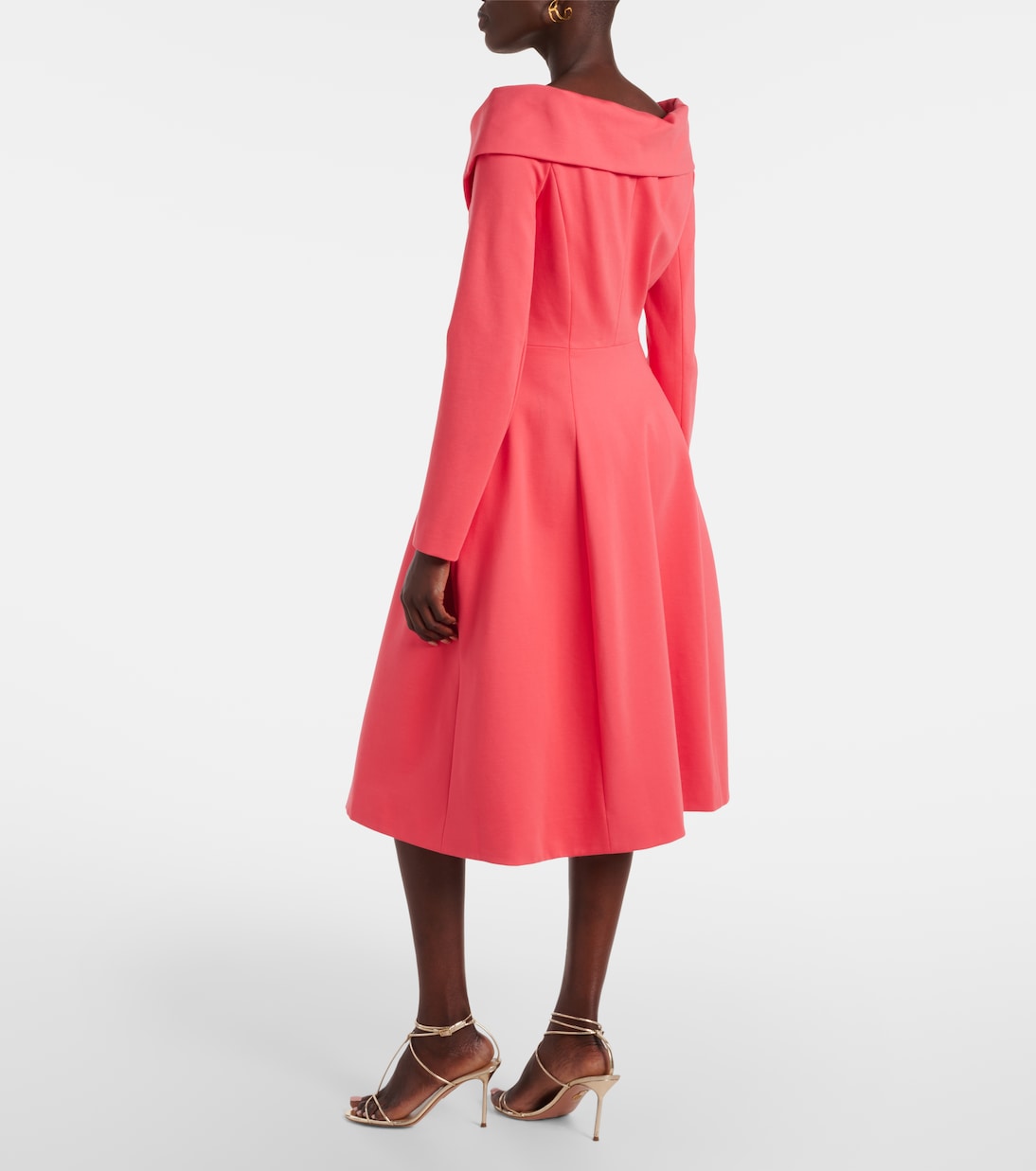 Off-shoulder midi dress | Dorothee Schumacher
