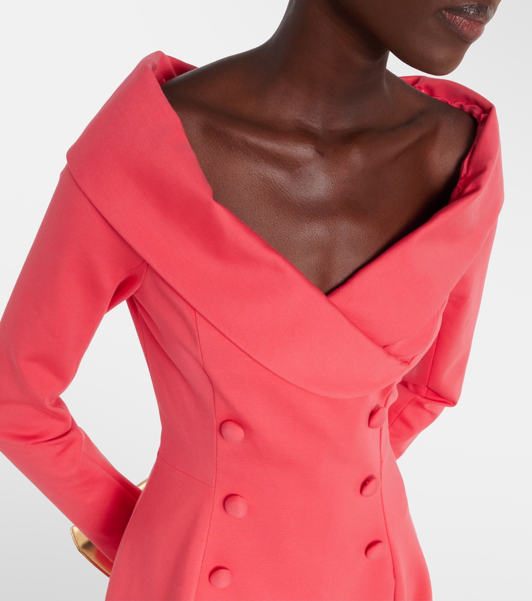 Off-shoulder midi dress | Dorothee Schumacher