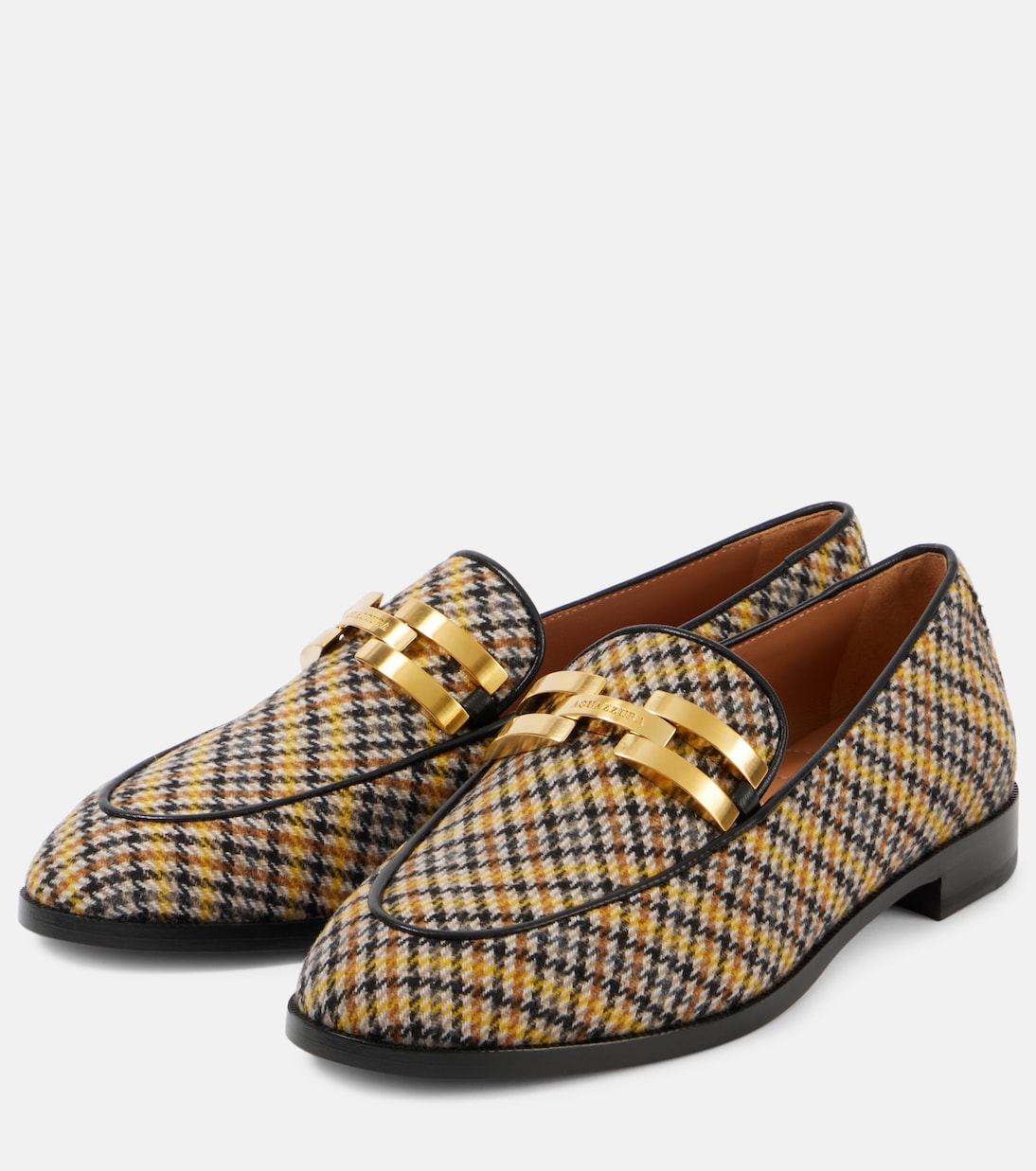 Mocassini Brandi in tartan | Aquazzura