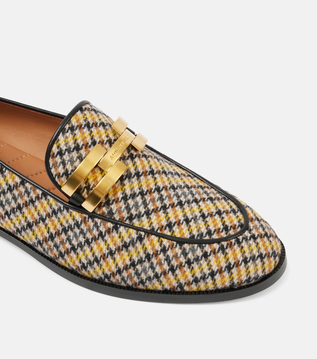 Mocassini Brandi in tartan | Aquazzura