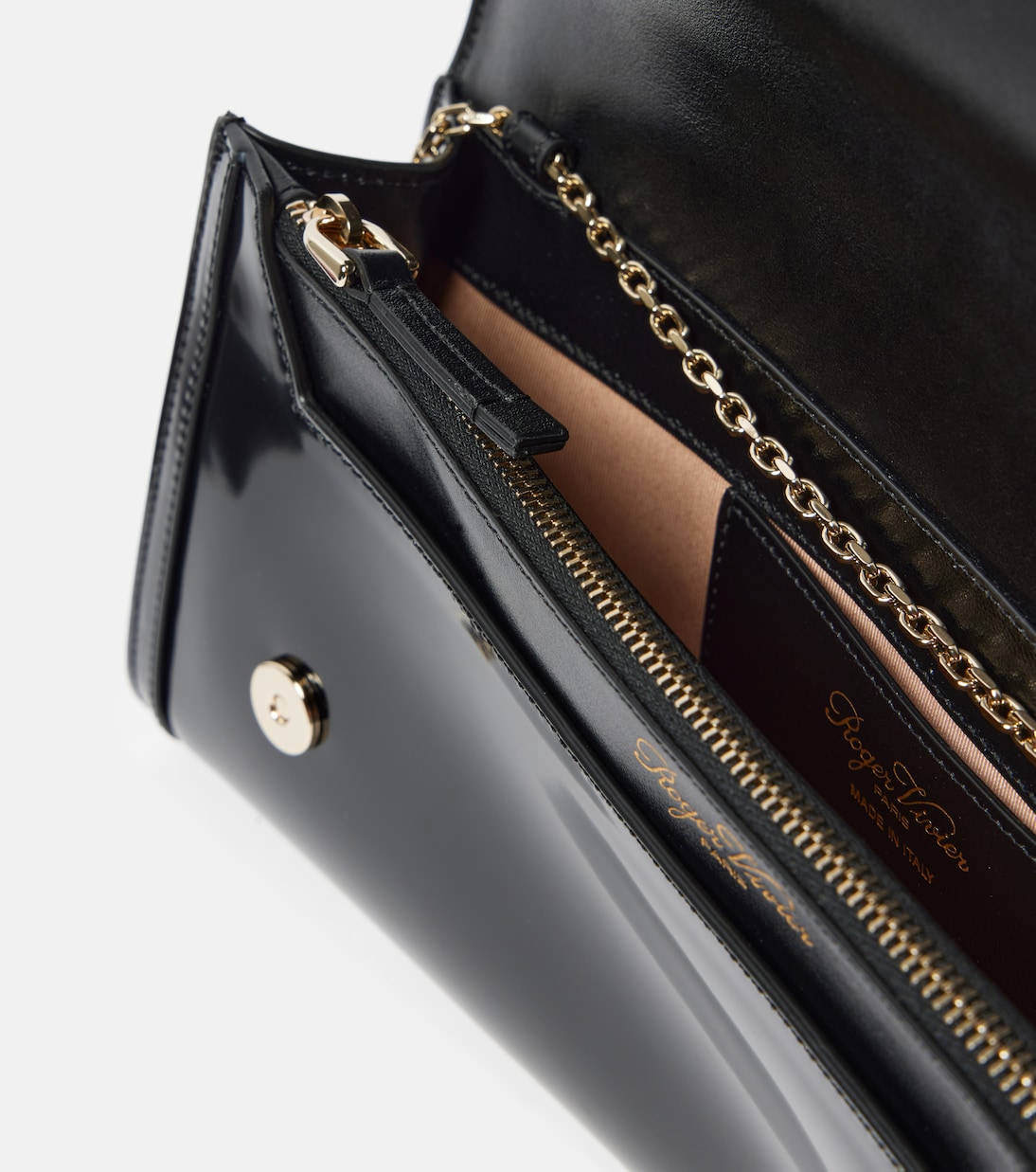 Clutch Belle Vivier de piel | Roger Vivier