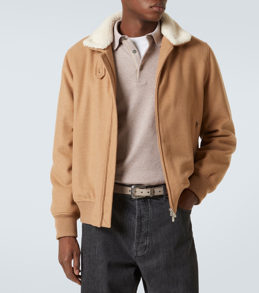 Suede belt | Brunello Cucinelli