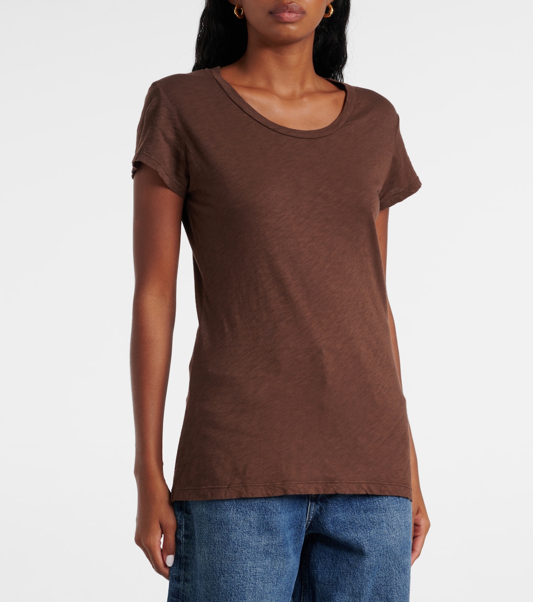 T-shirt Odelia in jersey di cotone | Velvet