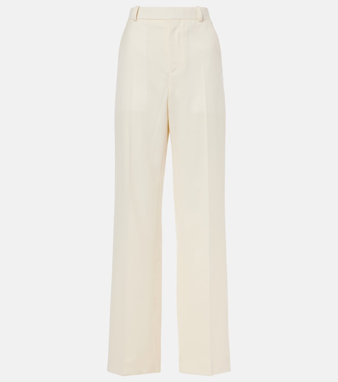 Low-rise wool pants | Wardrobe.NYC