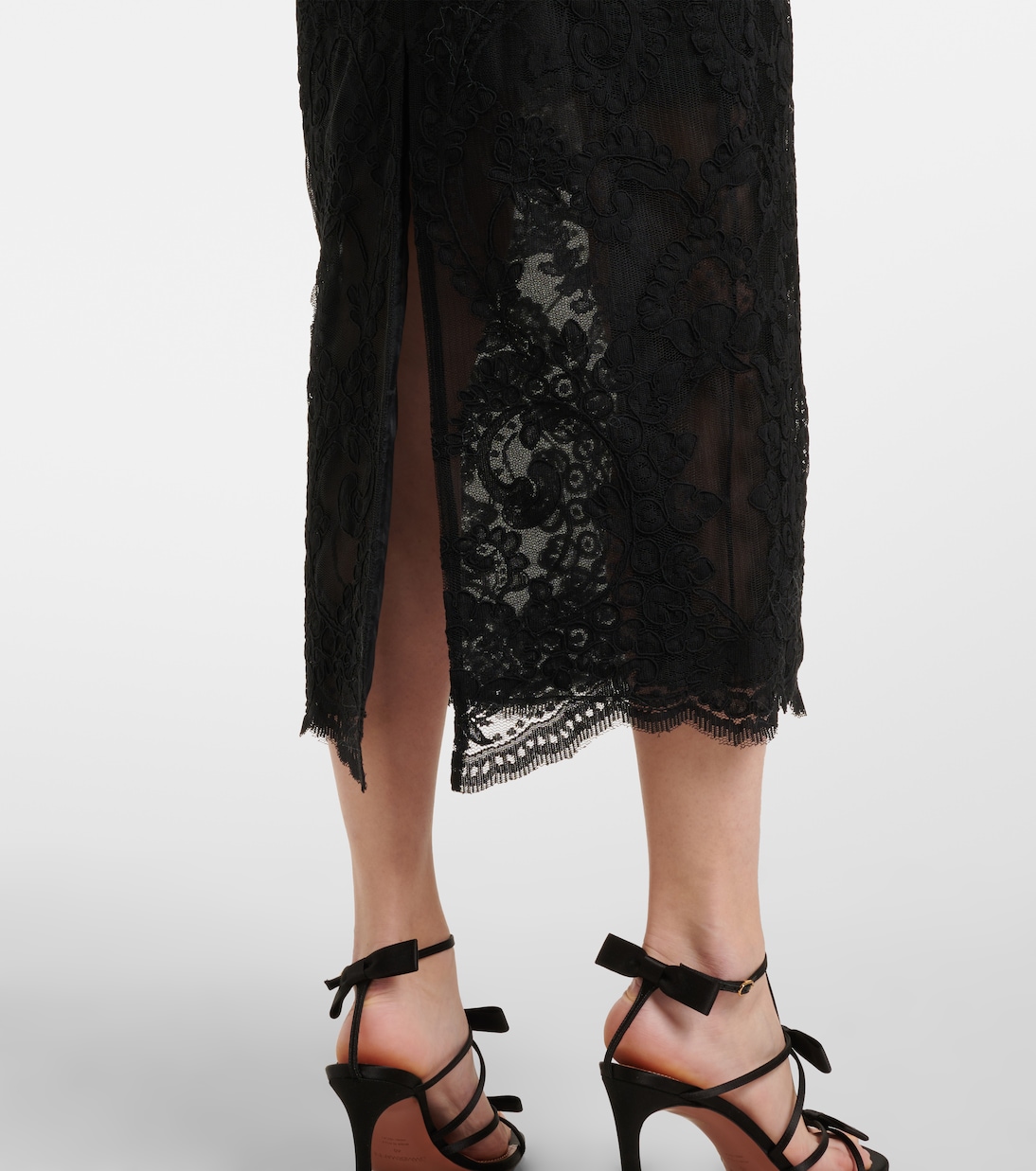 Robe midi Crush en dentelle | Zimmermann