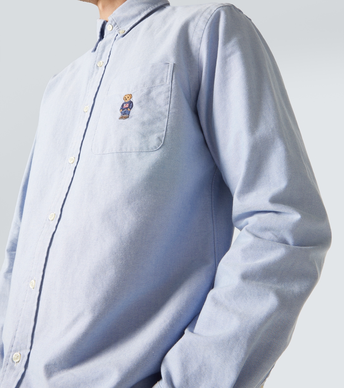 Camisa Polo Bear de algodón bordada | Polo Ralph Lauren